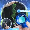 MAGICYOYO V11 FINGEROTA Professional Finger Spin Yoyo - Dual Purpose Trick Yoyo Unresponsive & Responsive Yo Yo for All Levels +Yo Yo Glove + 12 Replacement Strings +Storage Case (Dark Blue) view 2