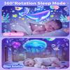21 Sets of Films, Night Light Projector for Kids Bedroom, Ceiling, Baby Night Light Projector, Star Projector with 360 Rotation Dimmable for Baby Girls Boys, Birthday, Christmas, Nursery, Room Decor view 4