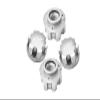 Aluminum 7075 Alloy Wheel Adapters for Pro-Line Tire for Traxxas 1:5 X Maxx 8S-77086-4 / XRT 8S-78086-4 / XRT Ultimate 8S-78097-4 / X Maxx Ultimate 8S-77097-4 Monster Truck Upgrades - Silver view 1