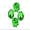 Aluminum 7075 Alloy Wheel Adapters for Pro-Line Tire for Traxxas 1:5 X Maxx 8S-77086-4 / XRT 8S-78086-4 / XRT Ultimate 8S-78097-4 / X Maxx Ultimate 8S-77097-4 Monster Truck Upgrades - Green view 1