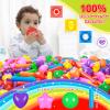 STARBOLO Kids Ball Pit Pool Play Tent, Toy Ball Play Pool Foldable Play Tent for Kids Girls Boys Indoor and Outdoor, 150 Balls Included (Blue). view 3