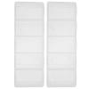 JOINPAYA 2pcs Clear Poker Chip Holder with for Organized Storage of Poker Chips and Items Transparent Case for and Party Use view 1