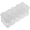 JOINPAYA 2pcs Clear Poker Chip Holder with for Organized Storage of Poker Chips and Items Transparent Case for and Party Use view 2
