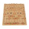 XHTLLO Traditional Chinese Chess Set, Portable Xiangqi Strategy Board Game for 2 Players with Foldable Chessboard and Gold Chess Box, Educational and Entertaining Family Gathering view 1