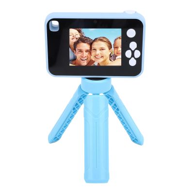 Kids Selfie Camera, Christmas Birthday Gifts for Boys Age 3-9, Digital Video Cameras with Tripod for Toddler, Portable Toy for 3 4 5 6 7 8 Year Old Boy