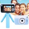 Kids Selfie Camera, Christmas Birthday Gifts for Boys Age 3-9, Digital Video Cameras with Tripod for Toddler, Portable Toy for 3 4 5 6 7 8 Year Old Boy view 2