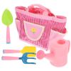JOINPAYA 1set Boy Girl Gardening Tool Set Garden Tools for Boy Girl Includes Shovel Rake Watering Can and Tote Bag for Outdoor Gardening Fun view 1
