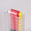 OIMIO Half Length Darts Refill Pack, 200pcs Short Soft Darts Bullet Compatible with Dart Zone, Nerf, Worker, Zhenweiqi, 14+ (Yellow red) view 4