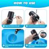 Water Table Pump,Kids Water Pump for Water Table,Water Table Accessories Small Cordless Water Pump for Water Table Fun Summer Outdoor Activities (Black) view 3