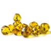 10 Pieces Odd Numbered Polyhedral Dice Set D3-D25, Odd Number Dice D3, D5, D7, D9, D11, D13, D15, D17, D19, D25 for Role Playing Table Games (Amber Set) view 3