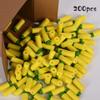OIMIO Half Length Darts Refill Pack, 200pcs Short Soft Darts Bullet Compatible with Dart Zone, Nerf, Worker, Zhenweiqi, 14+ (Green Yellow) view 2