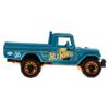 Hot Wheels Collectible Die-Cast Vehicle - Toyota Land Cruiser Sport Utility Car - Teal and Gold - HDH54-2/6 view 4