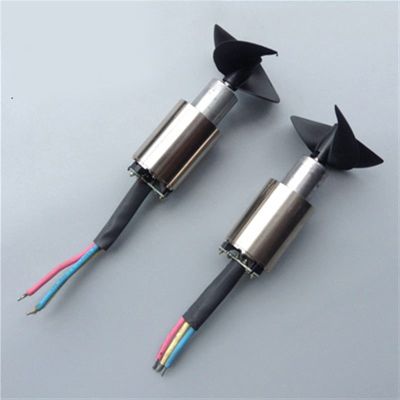 1Pair Underwater Thruster 300W Brushless Motor Propeller CW CCW with 5mm Shaft Parts for RC Tug Boat Model (Size : Cw and CCW thickline)