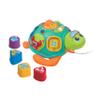 winfun Pull Along Sort 'n Learn Turtle  Shape Sorter Toy for Toddlers 12M+ with Lights, Sounds, Music, Quiz Game  Bilingual English/Spanish Educational Toy  Includes 4 Shapes & Batteries view 1