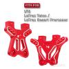 BRCatWPark Alloy Shock Tower Shock Mounts Upgrades Part for 1/18 LaTrax Teton/LaTrax Desert Prerunner,Aluminum Front Rear Shock Tower Shock,Red view 2