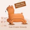 INPANY Bouncy Horse, Bear Hopper Toys, Toddlers Bouncing Animal, Kid Ride on Rubber Bouncer, Outdoor Indoor Cute Birthday Gifts for 2 3 4 Year Old Girls Boys view 3