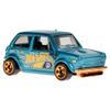 Hot Wheels Collectible Die-Cast Vehicle - Custom '70 Honda N600 Car - Teal and Gold - HDH54-5/6 view 2