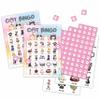 Chuxvon Cat Bingo Cards, Kitten Theme Game for 24 Players, Bingo Activities for Adult, Pawty Party Favors Supplies Decorations(01) view 1