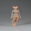 1/12 Scale Female Clothes,Female Stretch Tight Open Chest Sweater Bottoming Shirt Clothing for 6inch Action Figure Body (Sand Color) view 2