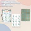 Chuxvon Jungle Animal Bingo Cards, Safari Gender Reveal Bingo Game for 24 Players, Gender Reveal Party Games, Friends Activities, Pregnancy Announcement Party Favors Supplies Decorations(04) view 2