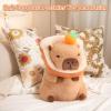 NXNYNZ 12 Inch Cute Capybara Plush Kawaii Soft Capybara Plush Doll Pillow with Bread Capybara Stuffed Aniamls Toys for Girls Kids Adults Birthdays Valentines Gift (Capybara Stuffed Animals) view 2
