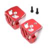 1 Pair Replacement Aluminum Alloy Motor Mounts Fixed Seat for TRAXXAS XRT 8S X-MAXX #7760-GRN Upgrade Parts view 1