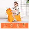 INPANY Bouncy Horse, Lion Hopper Toys, Toddlers Bouncing Animal, Kids Ride on Rubber Bouncer, Inflatable Jumping Horse, Outdoor Indoor Birthday Gifts for 2 3 4 Year Old Girls Boys view 4