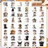 100Pcs Funny Cat Stickers in Bulk Stickers Cat Water Bottle Sticker Cute Kawaii Waterproof Sticker for Laptop Scrapbooking Cats Party Favor view 4