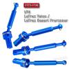 BRCatWPark Alloy Front Rear Drive Shaft Axles & Wheel Hex Upgrades Part for 1/18 LaTrax Teton/LaTrax Desert Prerunner,Aluminum Driveshaft CVD,Navy Blue view 2