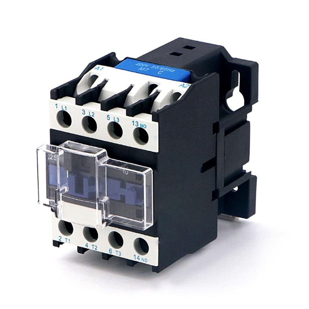 PGMTDEFXJO Circuit Breaker CJX2-2510.Permanent Electromagnetic Switch 3 Phase 3 Pole Silver 24-380V 50/60Hz DIN Rail Relay AC.Protect (Color : 36v)