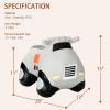 INPANY Kids Car Bouncy Hopper Toys, Toddlers Ride on Car, Inflatable Hopping Toys, Bouncing Buddies, Rubber Bouncer, Outdoor Indoor Birthday Gifts Toy for 2 3 4 Yr Girl Boy, Grey view 2