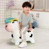 INPANY Bouncy Horse, Cow Hopper Toys, Toddler Bouncing Farm Animal, Inflatable Ride on Rubber Bouncer, Outdoor Indoor Birthday Gift for 2 3 4 Yr Boy Girl view 4