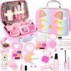 Pretend Makeup for Toddlers, Toy Play Makeup Set for Kids 3-5, Toddler Makeup Kit Pretend, Cat Toys for Kids Fake Makeup, Birthday Gifts Toys for 3 4 5 6 7 8+ Year Old Girls (Not Real Makeup) view 1