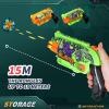 2 Pack Dinosaur Doodle Toy Gun Toy Foam Blaster with 80 Foam Bullets, 6 Dart Spinning Drums Pistol Toy, Foam Dart Gun Shooting Game Activities, Birthday Gift for Kids, Teens, and Ages 6 and Up view 4