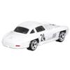Hot Wheels Collectible Die-Cast Vintage Racing Club Vehicle - White Sports Car - Inspired by 1954 Mercedes-Benz 300 SL - HRT81-1/6 view 3