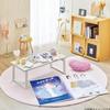 Lihit Lab myfa Pushikatsu Plush Decorative Box Pouch Mint Green A3306-19 view 2