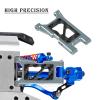 BRCatWPark RC Upgrades Part for 1/18 LaTrax Teton,Stainless Steel Chassis Protect Armor & Alloy Suspension A Arms & Drive Shaft Axles & Caster Block,Steering Blocks,Rear Stub Axle Carriers,Titanium view 3