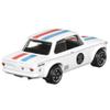 Hot Wheels Collectible Die-Cast Vintage Racing Club Vehicle - White with Red and Blue Stripes Sports Car - Inspired by BMW 2002 - HRT81-3/6 view 3