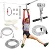 Fologtoo 100FT Zip Line Kit for Backyard and Zipline Seat for Kids and Adults view 1