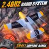 BEZGAR 3 Channel RC Plane, Drones for Kids, 6-axis Gyro Remote Control Airplane, RC Helicopter, Easy Control for Beginners Toys with Colorful LED Navigation Lights view 2
