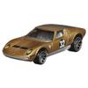 Hot Wheels Collectible Die-Cast Vintage Racing Club Vehicle - Gold Sports Car - Inspired by 1971 Lamborghini Miura SV - HRT81-4/6 view 1