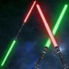 Beyondtrade Lightsabers Toy, 12 Colors Doubled-Blade Dueling Swords 2 in 1 Light Sabers with FX Sound for Kids Birthday Gift Halloween Cosplay Christmas Party Movie Fans Toys view 1