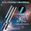 Beyondtrade Lightsabers Toy, 12 Colors Doubled-Blade Dueling Swords 2 in 1 Light Sabers with FX Sound for Kids Birthday Gift Halloween Cosplay Christmas Party Movie Fans Toys view 4