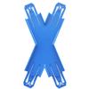 ARSUNOVO Racetrack Connectors Compatible with Hot Wheels,Hotwheels Track Builder,Booster,Curved Track Pieces,X Shape 1 Packs view 1