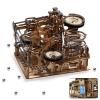 Sainsmart Jr. 3D Wooden Puzzles for Adults, Electric Marble Run Building Kit, Wooden Model Kits Spaceport, Creative Gifts for Teens Ages 14+ (Galaxy Walk) view 1