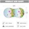WELLDAY Muslin Baby Burp Cloths Set of 2, Soft Absorbent Flowers and Butterflies Cotton Burping Cloth, Milk Spit Up Rags for Newborn Unisex, 22 x 11 Inch view 3