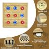 4-in-1 Sling Puck Game Set Super Winner Sling Puck Set, Chess, Checkers, Tic Tac Toe Games, Portable Folding Tabletop Chess Board Game for Adults and Kids view 4
