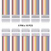 ACEIRMC 10Pairs JST Connector Kit, XH 2.54mm 8 Pin Header Male and Female Connectors Plug Adapter with Flat Wire Cable 200mm 26AWG Compatible with JST XH (8P) view 2
