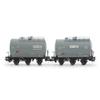 Electrotren HE6051 RENFE, Set of 2 Units 3-Axis Tank, Saltra decoration, EP. IV Rolling stock, Wagons, Colour view 1