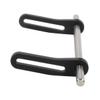 Aluminum CNC Modular Bumper Set for 1/10 RC Crawler Chassis LCG Rigs Comp Builds TRX4 SCX10 Gspeed Power Wagon Cliffhanger Body (Black) view 3